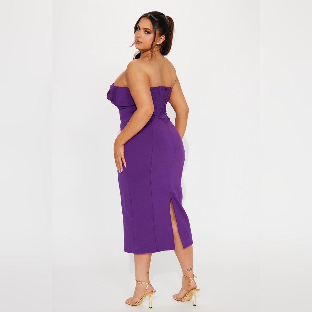 Fashion nova strapless dress - Picture 4 of 13